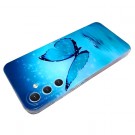 Fashion TPU Deksel for Samsung Galaxy A05s - Blue Butterfly thumbnail