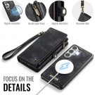 CaseMe 2-i-1 Lommebok deksel Samsung Galaxy S26 Ultra 5G svart thumbnail