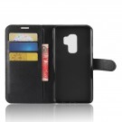 Lommebok deksel for Samsung Galaxy S9 plus svart thumbnail