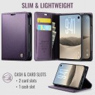 CaseMe Lommebok deksel for iPhone Duo Lilla thumbnail
