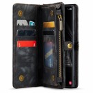 CaseMe 2-i-1 Lommebok deksel Samsung Galaxy S25 Ultra 5G svart thumbnail