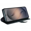 Lommebok deksel ekte Lær for Samsung Galaxy S27 Ultra 5G svart thumbnail