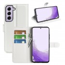 Lommebok deksel for Samsung Galaxy S23 5G hvit thumbnail