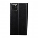 Hanmann Mill Serie Lommebok-deksel for iPhone 12 Mini svart thumbnail