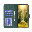 Binfen Lommebok deksel Stitching for Samsung Galaxy S24 FE 5G grønn thumbnail