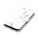 Lommebok deksel for Samsung Galaxy S9 Plus hvit marmor thumbnail
