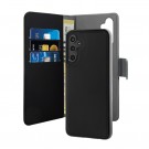 Puro 2-i-1 Magnetisk Lommebok-deksel Samsung Galaxy A15 Svart thumbnail