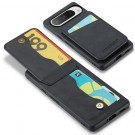 Fierre Shann TPU Deksel med PU-lær plass til kort Google Pixel 9/9 Pro 5G svart thumbnail