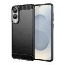 Tech-Flex TPU Deksel Carbon for Samsung Galaxy S25 Edge 5G svart thumbnail