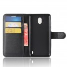 Lommebok deksel for Nokia 2 svart thumbnail