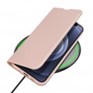 Dux Ducis Skin Pro Series Flip deksel iPhone 13 Mini Roségull thumbnail