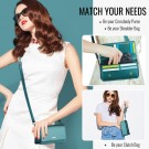 Caseme Crossbody telefonveske - Grønn thumbnail