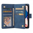 Lommebok deksel Multifunksjonell iPhone 14 Plus mørk blå thumbnail