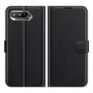 Lommebok deksel for Asus ROG Phone 5 svart thumbnail