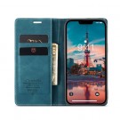 CaseMe flip Retro deksel for iPhone 15 Blå thumbnail