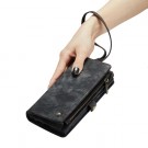 CaseMe 2-i-1 Lommebok deksel Samsung Galaxy S25 Ultra 5G svart thumbnail