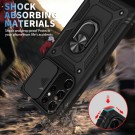 Tech-Flex TPU + PC Deksel med Ring Grep Samsung Galaxy S21 Ultra 5G svart thumbnail