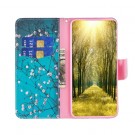 Lommebok deksel for Samsung Galaxy A16 - Rosa blomster thumbnail