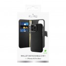 Puro 2-i-1 Magnetisk Lommebok-deksel iPhone 16 Pro Max svart thumbnail