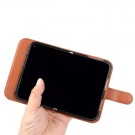 Lommebok deksel for iPhone Duo brun thumbnail