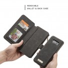 CaseMe 2-i-1 Lommebok deksel Galaxy S8 Plus svart thumbnail