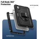 Honeycomb TPU + PC Deksel til iPad Mini 6/7 (2021/2024) - Svart thumbnail