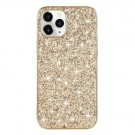 Fashion TPU Deksel Glitter Powder iPhone 12/12 Pro - Gull thumbnail