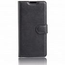 Lommebok deksel for Sony Xperia E5 svart thumbnail