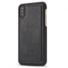 DG.Ming 2-i-1 Lommebok-deksel I Lær iPhone X/XS svart thumbnail