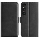 Lommebok deksel Premium for Sony Xperia 1 VII svart thumbnail