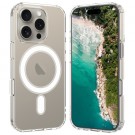 Tech-Flex TPU Deksel for iPhone 16 Pro MagSafe Gjennomsiktig thumbnail