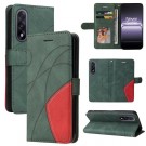 Lommebok deksel Stitching for OnePlus Nord 5 5G grønn thumbnail