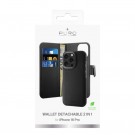 Puro 2-i-1 Magnetisk Lommebok-deksel iPhone 16 Pro svart thumbnail