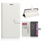 Lommebok deksel for Sony Xperia XA Ultra hvit thumbnail