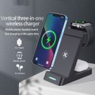 Trådløs Dockingstasjon 3-i-1 iPhone / iWatch / Airpods - Hvit thumbnail