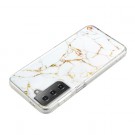 Fashion TPU Deksel Samsung Galaxy S21+ plus 5G - Marmor thumbnail