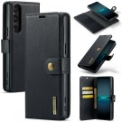 DG.Ming 2-i-1 Lommebok-deksel I Lær Sony Xperia 1 VI svart thumbnail