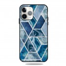 Lux TPU Deksel for iPhone 12/12 Pro - blå Marmor thumbnail