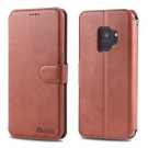 Azns Lommebok deksel for Samsung Galaxy S9 brun thumbnail