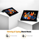 Deksel Tri-Fold Smart til Lenovo Idea Tab Plus grønn thumbnail