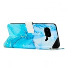 Lommebok deksel for Google Pixel 10a 5G blå marmor thumbnail