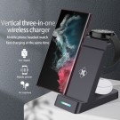 Trådløs Dockingstasjon 3-i-1 Samsung Galaxy / Watch / Galaxy Buds - Svart thumbnail