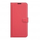 Lommebok deksel for Samsung Galaxy A15 rød thumbnail