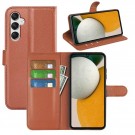 Lommebok deksel for Samsung Galaxy A15 brun thumbnail