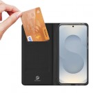 Dux Ducis Skin Pro Series Flip deksel Samsung Galaxy S25 Edge 5G svart thumbnail