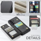 CaseMe Deksel med kortlomme Samsung Galaxy S26+ Plus 5G svart thumbnail