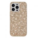 Fashion TPU Deksel Glitter Powder iPhone 13 Pro Max - Gull thumbnail