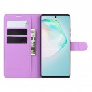Lommebok deksel for Samsung Galaxy S10 Lite lilla thumbnail