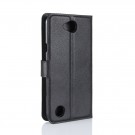 Lommebok deksel for LG X Power 2 svart thumbnail