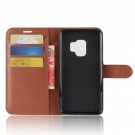 Lommebok deksel for Samsung Galaxy S9 brun thumbnail